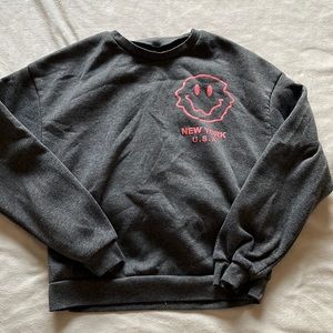 Shein preppy crewneck